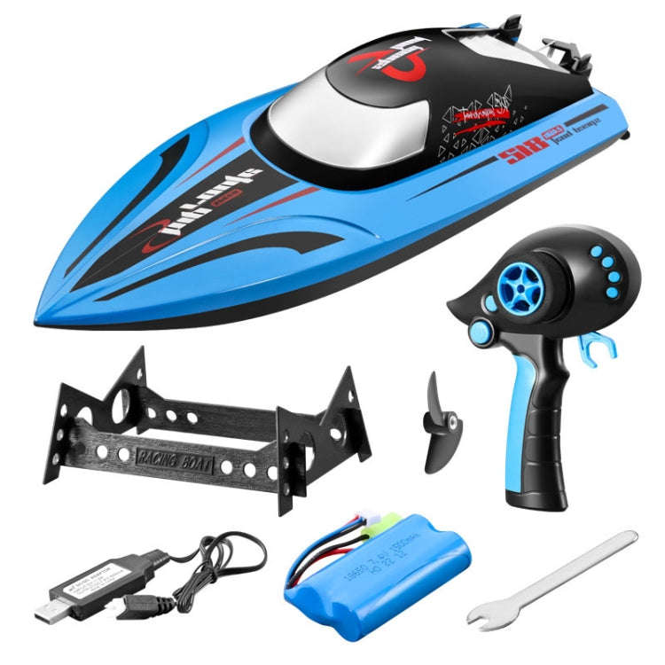 812 High-Speed RC Boat Large Horsepower Speedboat Long Endurance Waterproof Boys Water Toy Dual B...