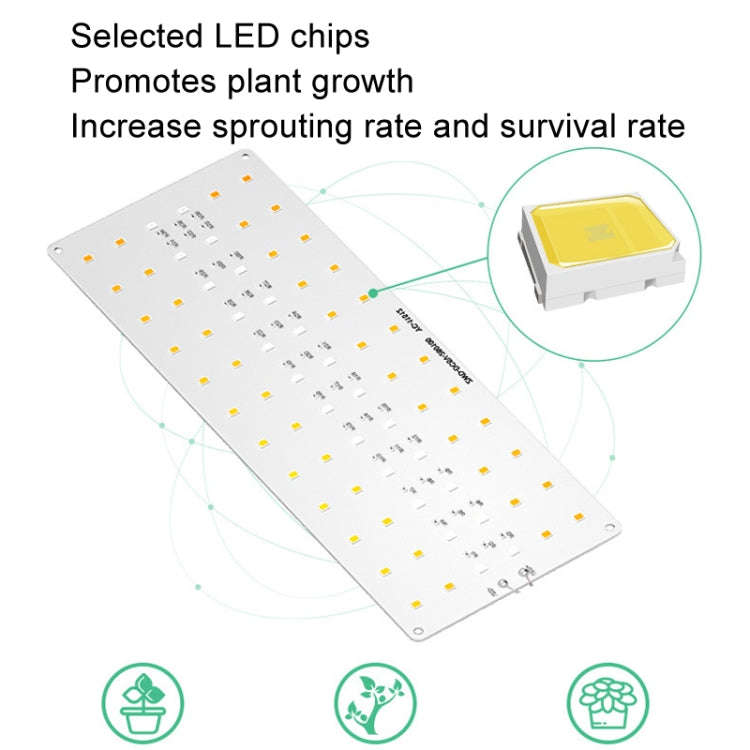 3 Heads USB 5V LED Hanging Growth Light Indoor Quantum Plate Plant Fill Light