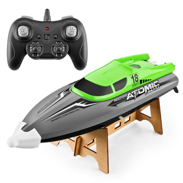 EB02 2.4G Wireless RC Boat Circulating Water-Cooled High-Speed Speedboat Racing Boat Model Toy(Gr...
