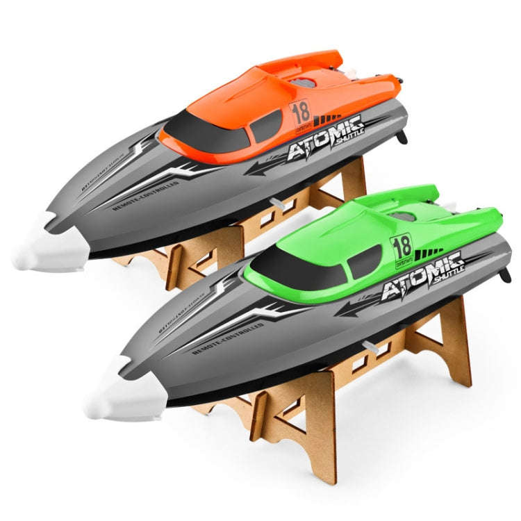 EB02 2.4G Wireless RC Boat Circulating Water-Cooled High-Speed Speedboat Racing Boat Model Toy(Or...