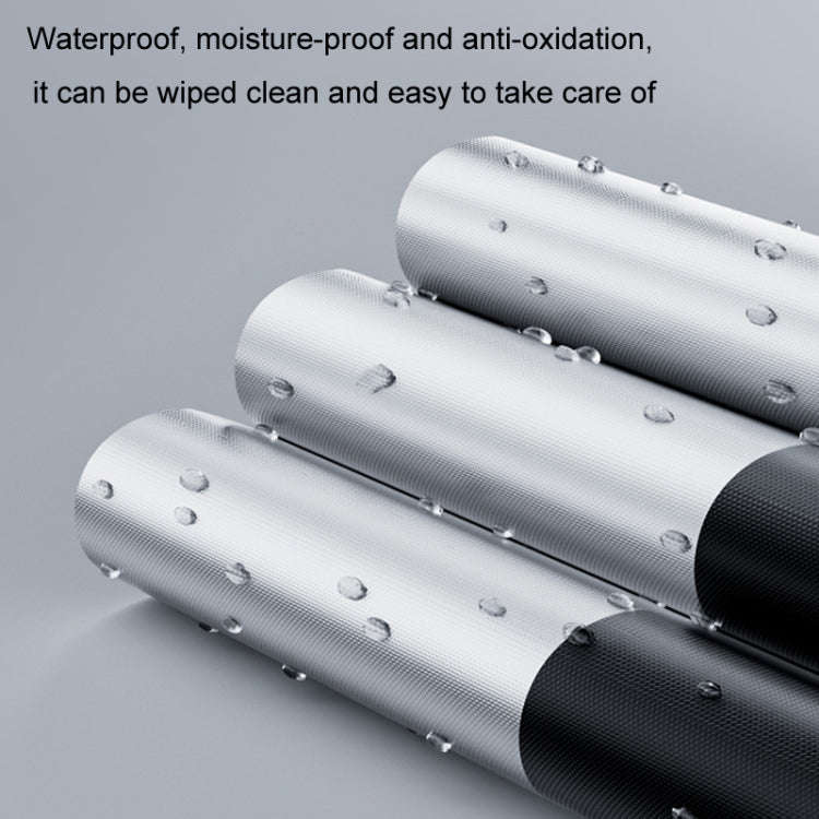 50x125cm Car Summer No-punch Retractable Titanium Silver Sunshade Curtain