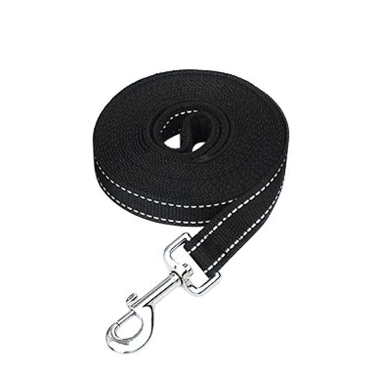 10m Pet Tracking Towing Leash Multifunctional Dog Walking Leashes(Black)