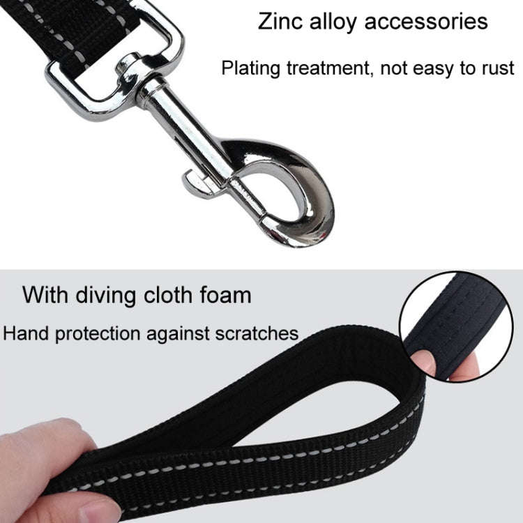 20m Pet Tracking Towing Leash Multifunctional Dog Walking Leashes(Black)