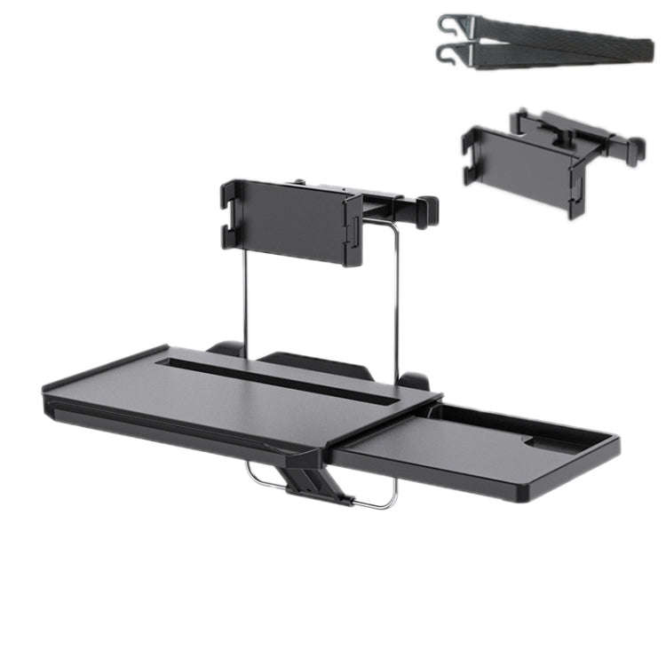 SD-1508D Car Dining Table Rear Foldable Storage Rack Computer Stand