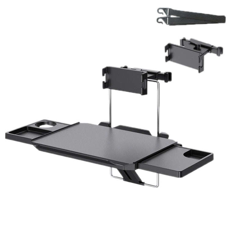 SD-1528D Car Dining Table Rear Foldable Storage Rack Computer Stand