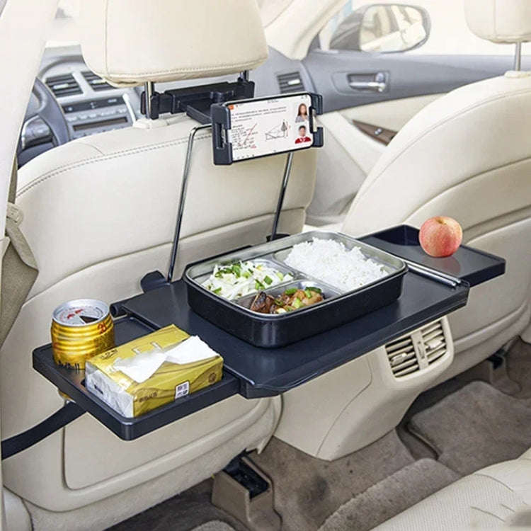 SD-1508D Car Dining Table Rear Foldable Storage Rack Computer Stand