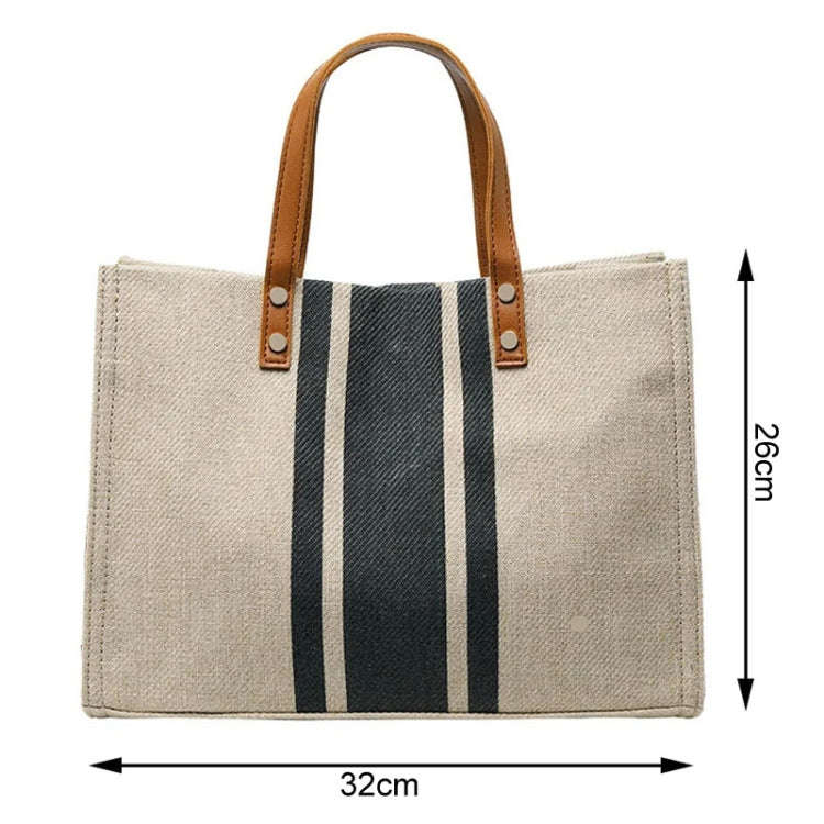 Women Handbag Briefcase Large Capacity Canvas Crossbody Bag, Color: Zipper Model Black