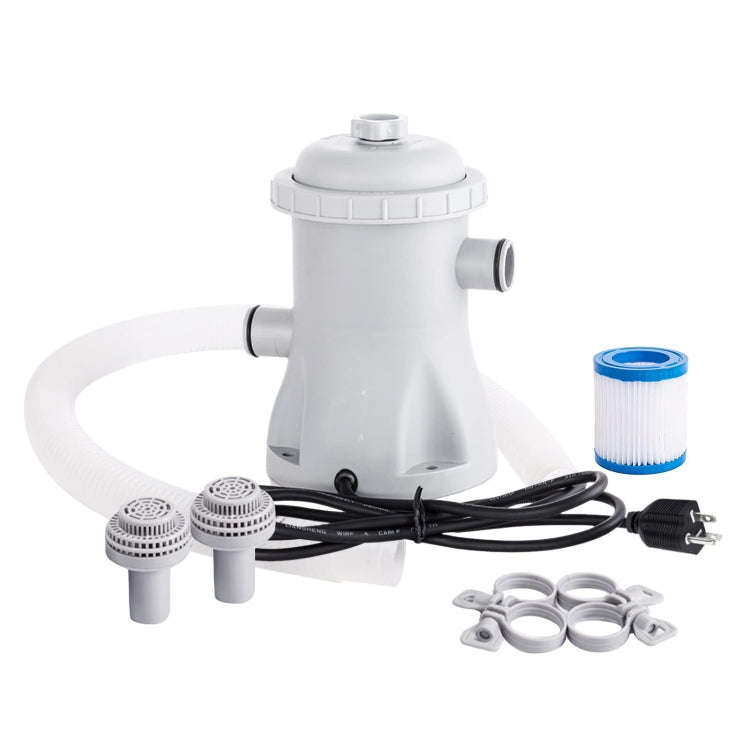 JY-051 110V-240V 330 Gallon Swimming Pool Filter Pump Pool Circulating Cleaner, Spec: US Plug