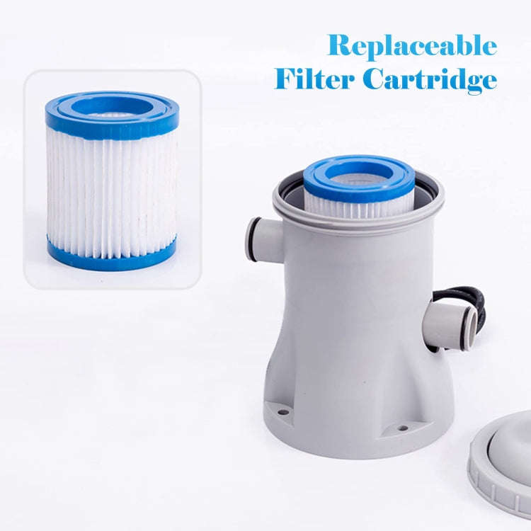 JY-051 110V-240V 330 Gallon Swimming Pool Filter Pump Pool Circulating Cleaner, Spec: US Plug