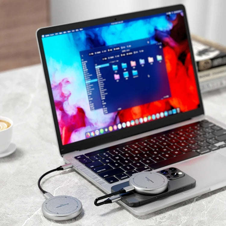 Blueendless M3N Magnetic M.2 2230 / 2242 NVMe SSD Enclosure 10Gbps Type-C USB3.1 SSD Case For Mob...