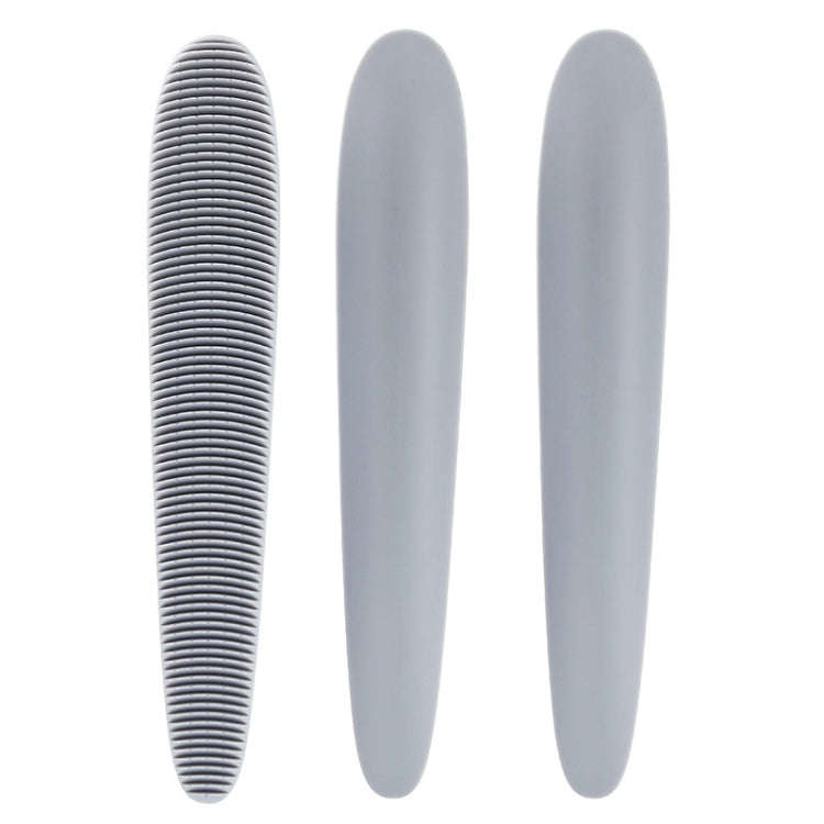 3pcs Cat Tongue Texture Grooming Brush Pet Massage Comb(Grey)
