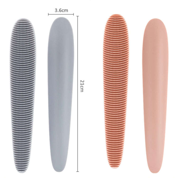 3pcs Cat Tongue Texture Grooming Brush Pet Massage Comb(Pink)