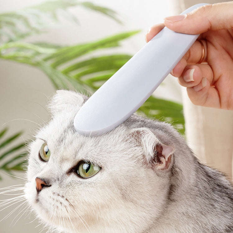 3pcs Cat Tongue Texture Grooming Brush Pet Massage Comb(Pink)