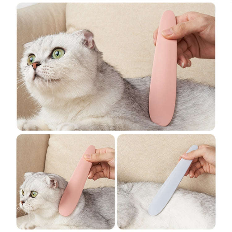 3pcs Cat Tongue Texture Grooming Brush Pet Massage Comb(Pink)