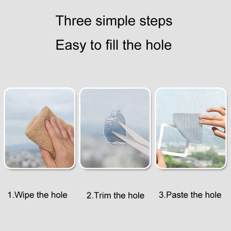 10pcs Household Floor Drain Stickers Anti-Mosquito Stickers For Screens Window Screen Hole Repair...