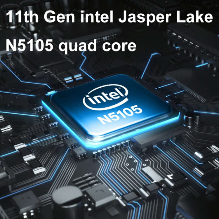 M6 N100 16G+0 EU Plug 11th Gen Intel Jasper Lake N5105 4K/60FPS HD Pocket Mini PC