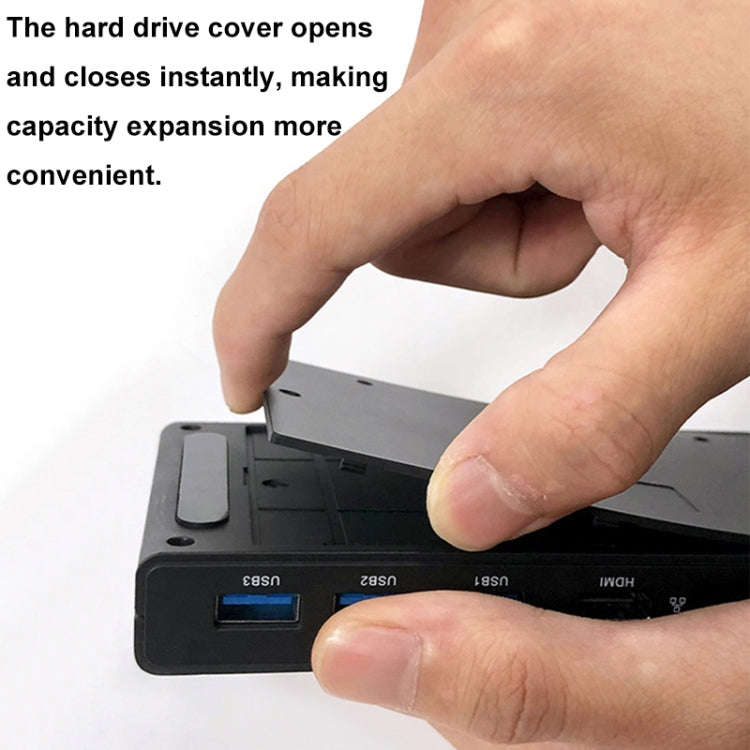M6 N100 16G+0 EU Plug 11th Gen Intel Jasper Lake N5105 4K/60FPS HD Pocket Mini PC