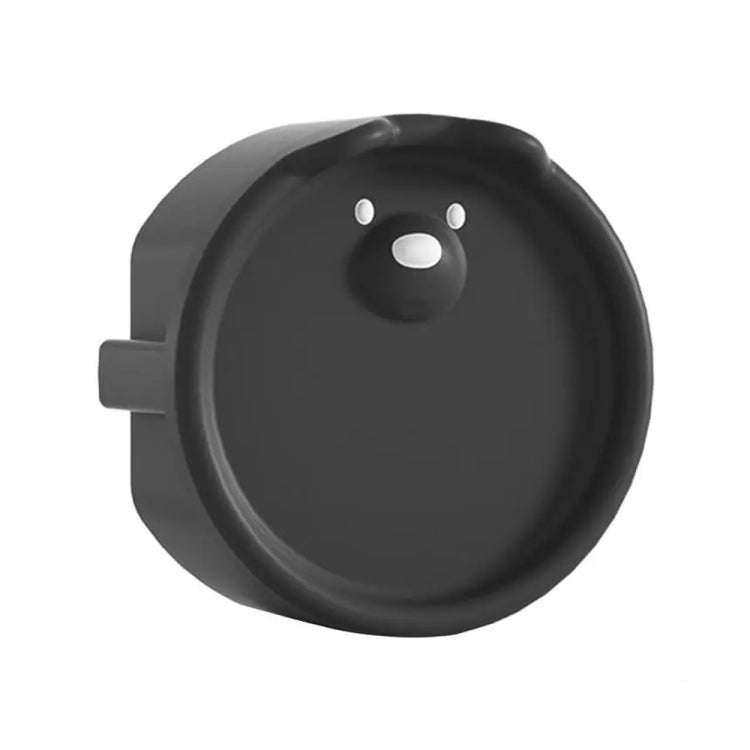 EU Plug Socket Silicone Cover Children Anti-electric Shock and Dustproof Protective Cover(Black)