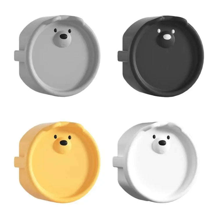EU Plug Socket Silicone Cover Children Anti-electric Shock and Dustproof Protective Cover(White)