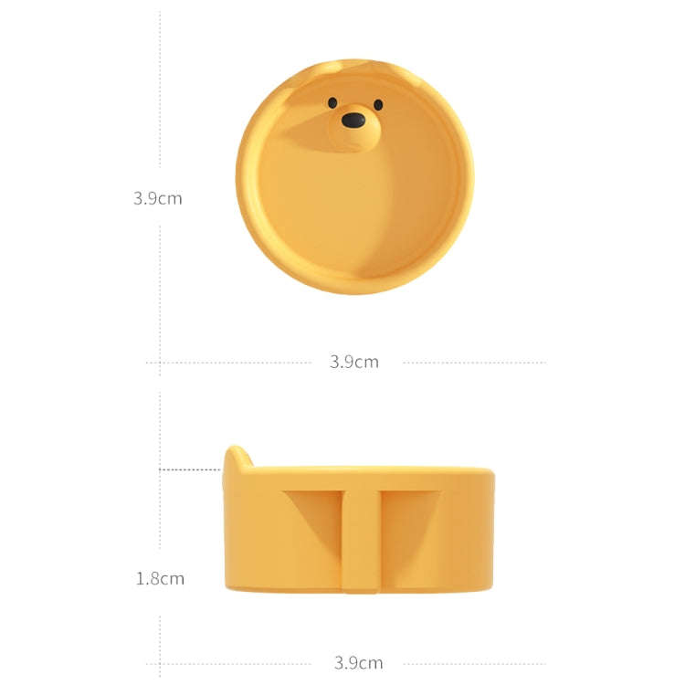 EU Plug Socket Silicone Cover Children Anti-electric Shock and Dustproof Protective Cover(White)