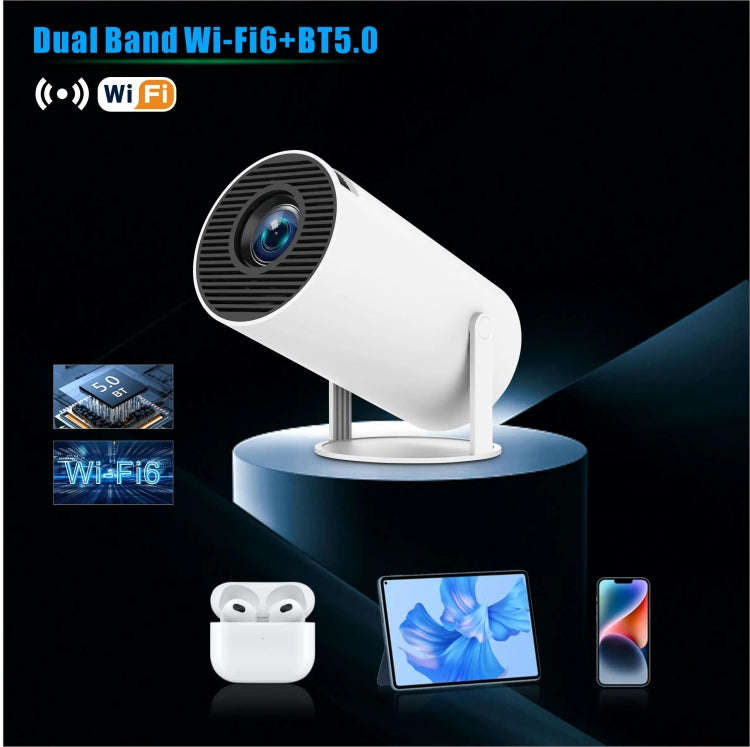HY300 PRO Smart Projector Android 11.0 System 120 Lumen Portable Projector(EU Plug)