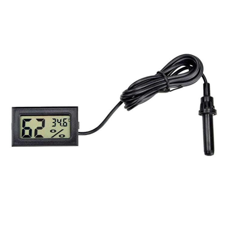With Probe Digital Thermometer Hygrometer Electronic Temperature Detection Sensor, Model: FY-12 B...
