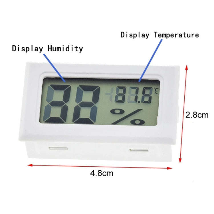 With Probe Digital Thermometer Hygrometer Electronic Temperature Detection Sensor, Model: FY-11 W...