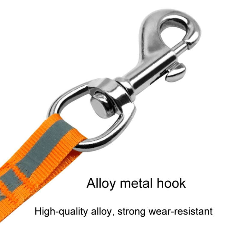 8m Pet Automatic Retractable Towing Leash Night Reflective Dog Walking Tractor(Orange)
