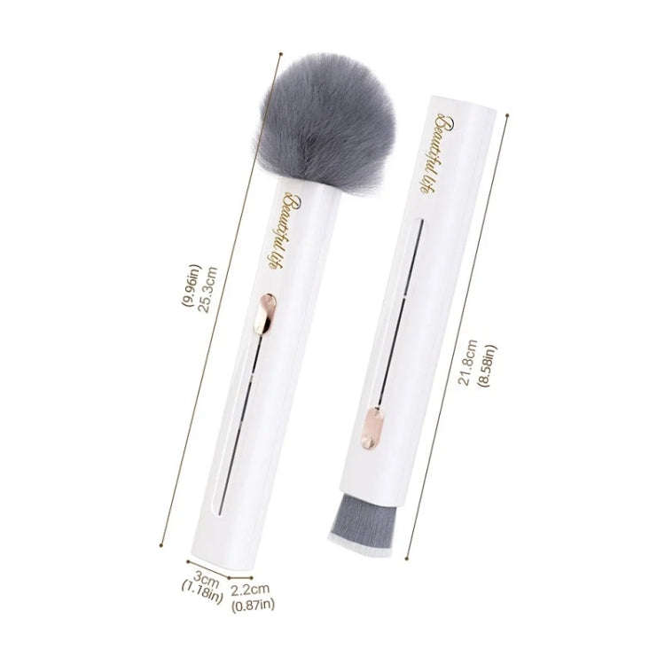 Car Air Conditioner Air Outlet Gap Dust Cleaning Soft Brush(Grey)