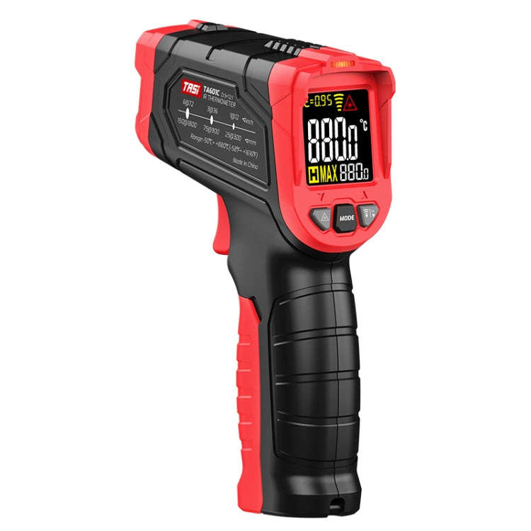 TASI TA601C -50-880 Degrees Celsius Infrared Thermometer Electronic Color Screen Thermometer