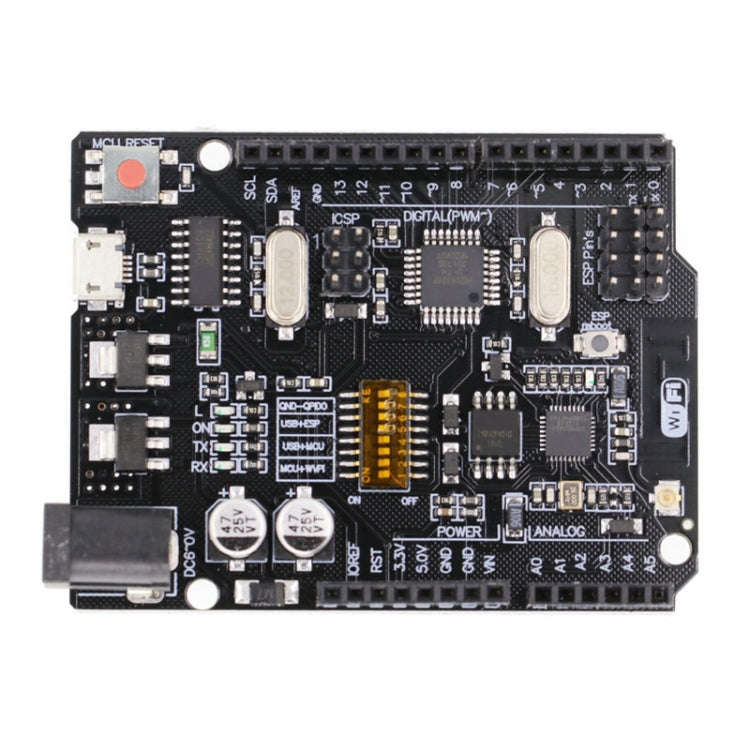WIFI R3 Atmega328p+ESP8266 (32MB Memory), USB-TTL CH3 Development Board