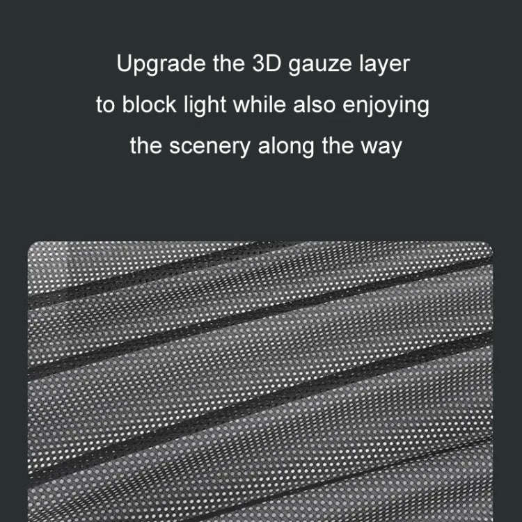 Car Magnetic Summer Sun Protection Insulating Privacy Curtain, Specification: Rear Window Square