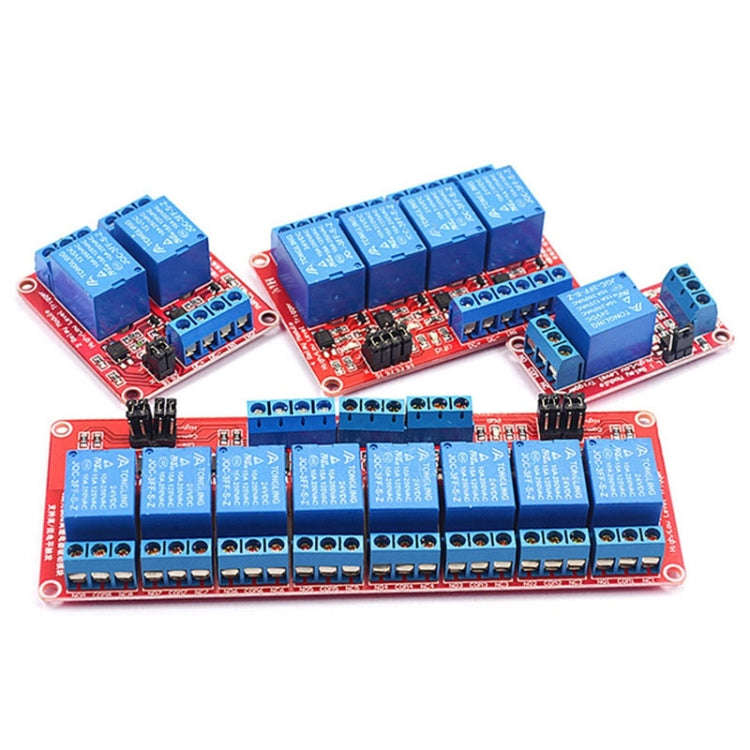 4 Way 5V Relay Module With Optocoupler Isolation Supports High And Low Level Trigger Expansion Board