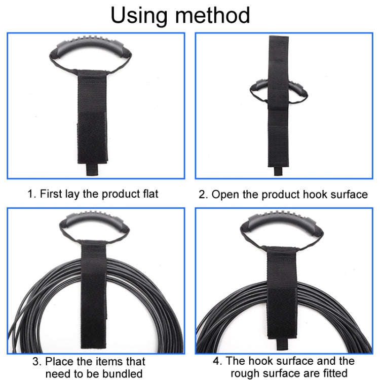 Weighted Storage Packing Tape Portable Hose Organization Tying Strap, Specification: S