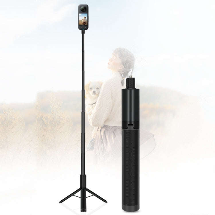 1.22m For Insta360 One X Retractable Integrated Camera Panoramic Invisible Selfie Stick Tripod(YZ...
