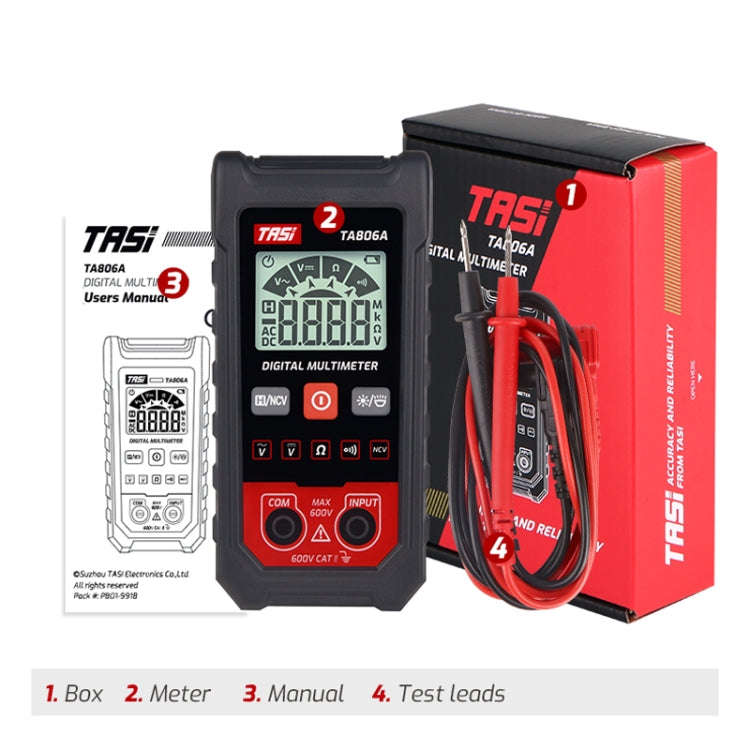TASI TA806A Fully Automatic Universal Table Home Portable Automatic Recognition Universal Table