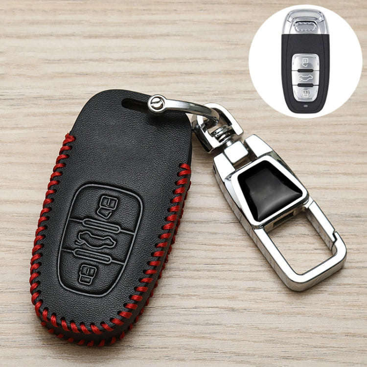 For Audi A Car Folding Key Cover Multifunctional Keychain Anti-lost Number Plate