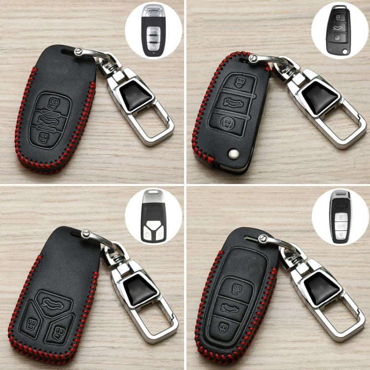 For Audi A Car Folding Key Cover Multifunctional Keychain Anti-lost Number Plate