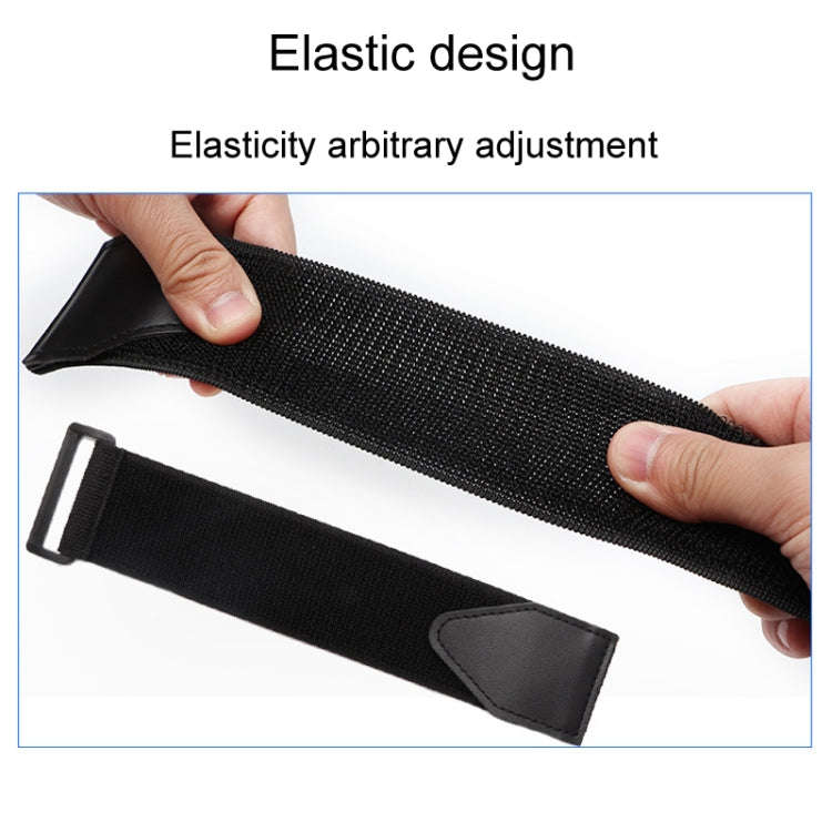 38 x 350mm Elastic No Grip Straps Heavy Duty Storage Release Organizer Tapes
