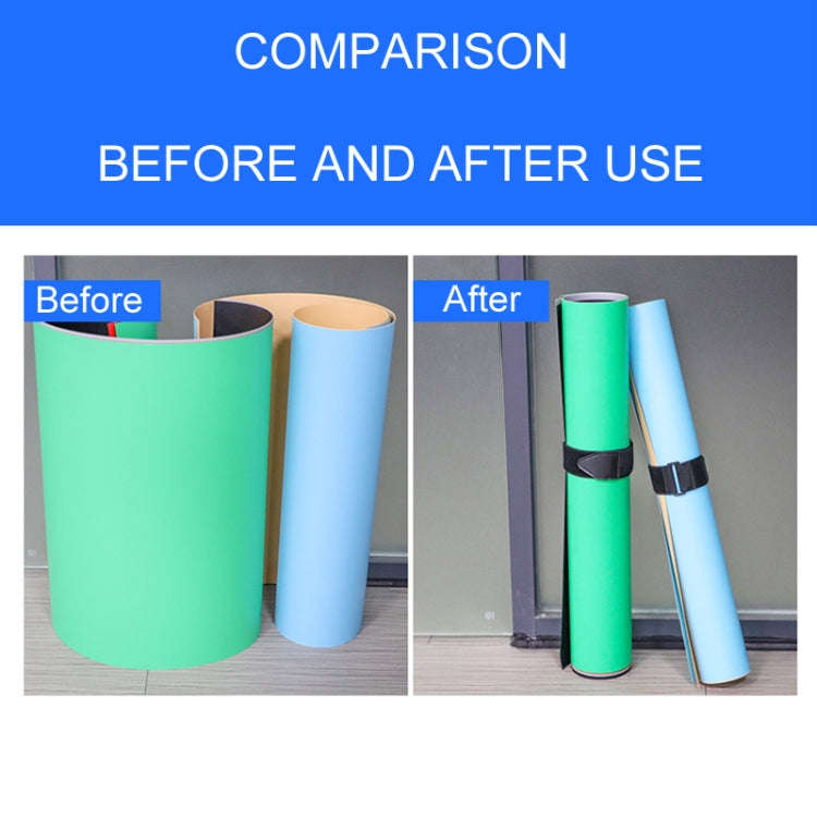 25 x 225mm Elastic No Grip Straps Heavy Duty Storage Release Organizer Tapes