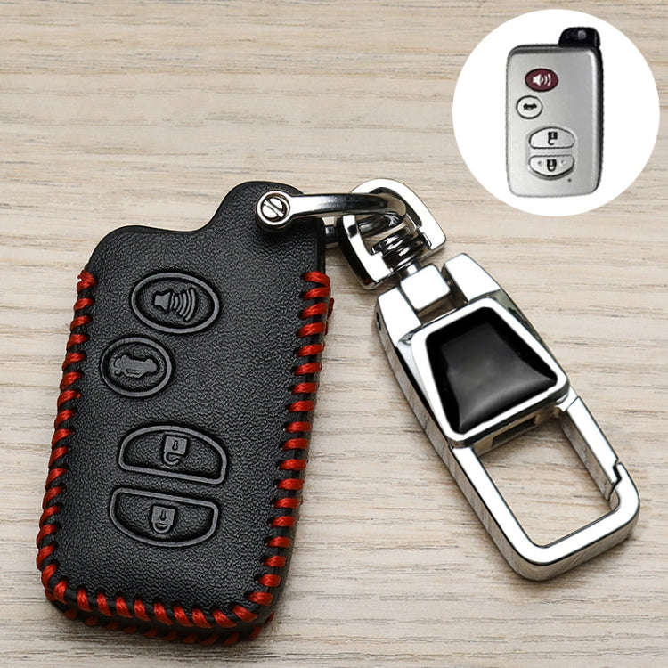 For Toyota Car Key Cover Multifunctional Keychain Anti-lost Number Plate, Style: L4