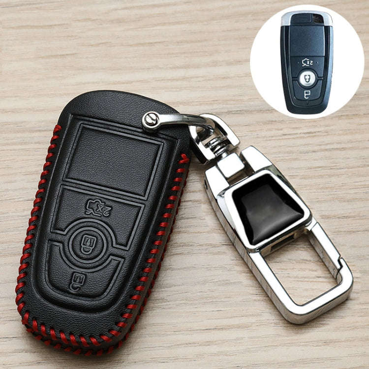 For Ford Car Key Cover Keychain Anti-lost Number Plate, Style: G