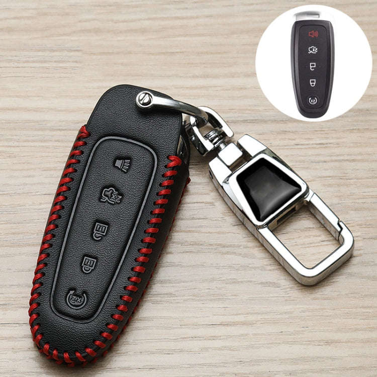 For Ford Car Key Cover Keychain Anti-lost Number Plate, Style: K