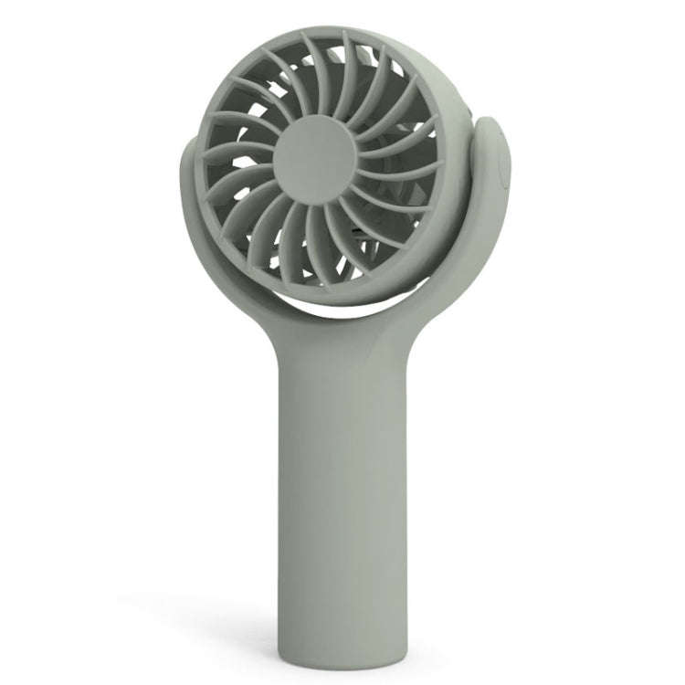 Mini Handheld Small Fan Rechargeable Mute Desktop Portable Fan(Green)
