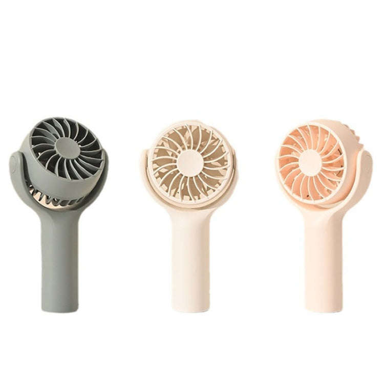 Mini Handheld Small Fan Rechargeable Mute Desktop Portable Fan(Green)