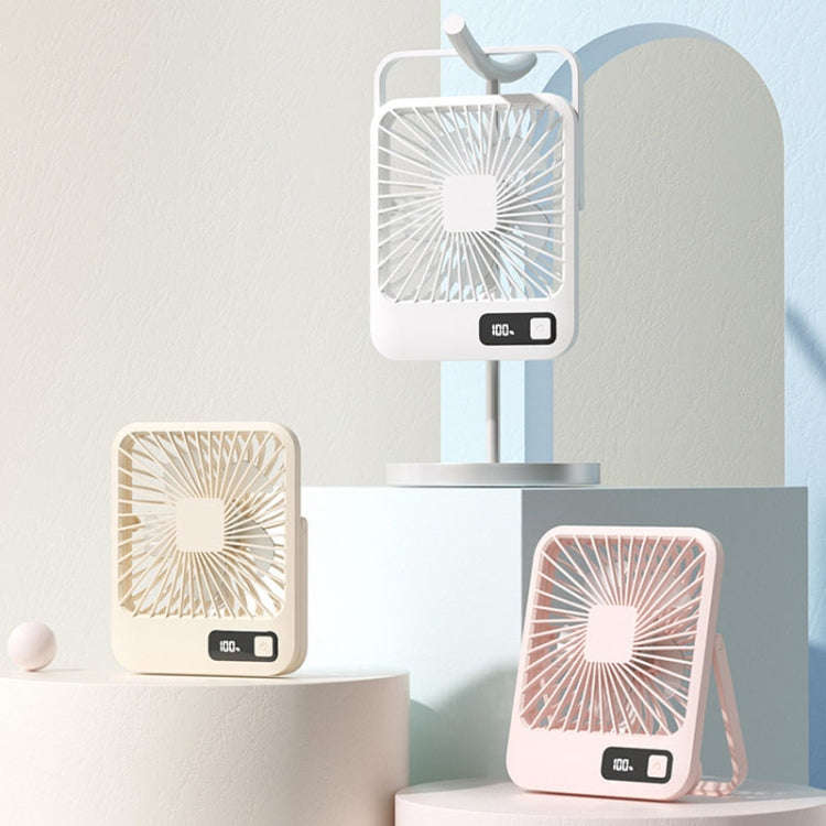 Home Desktop Wall Mounted Fan USB Portable Desktop Mini Fan(Pink)