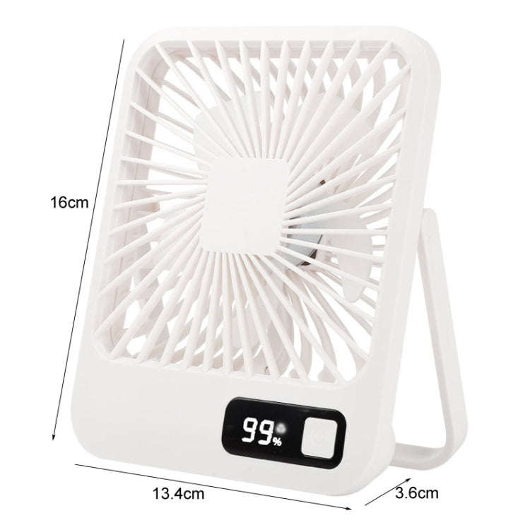Home Desktop Wall Mounted Fan USB Portable Desktop Mini Fan(Ginger)