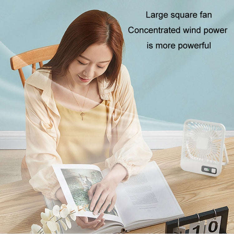 Home Desktop Wall Mounted Fan USB Portable Desktop Mini Fan(Pink)