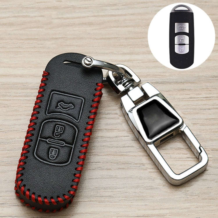 For Mazda Car Key Mover Multifunctional Keychain Anti-lost Number Plate(B)