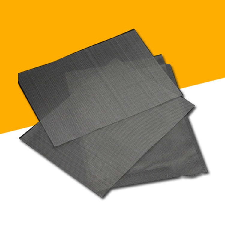 5 x 15cm 2pcs Plastic Repair Mesh Car Bumper Crack Fixing Mesh